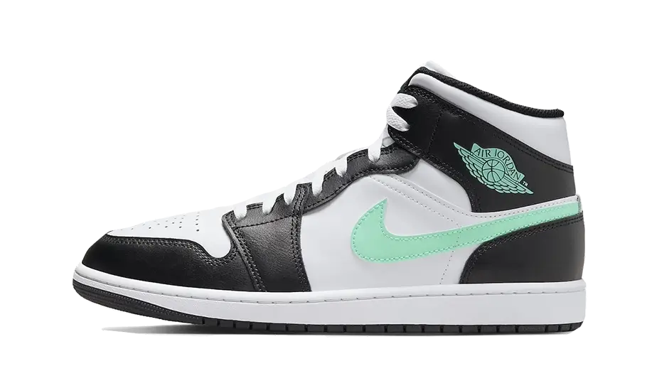 Air Jordan 1 Mid Green Glow - DQ8426-103 / DQ8423-103
