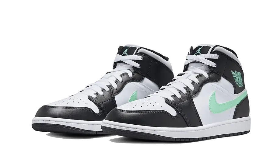 Air Jordan 1 Mid Green Glow - DQ8426-103 / DQ8423-103
