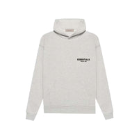 Minimalist light oatmeal hoodie from the Fear of God Essentials Light Oatmeal Full set, designed for comfort and style, perfect for exclusive sneaker enthusiasts in Europe.