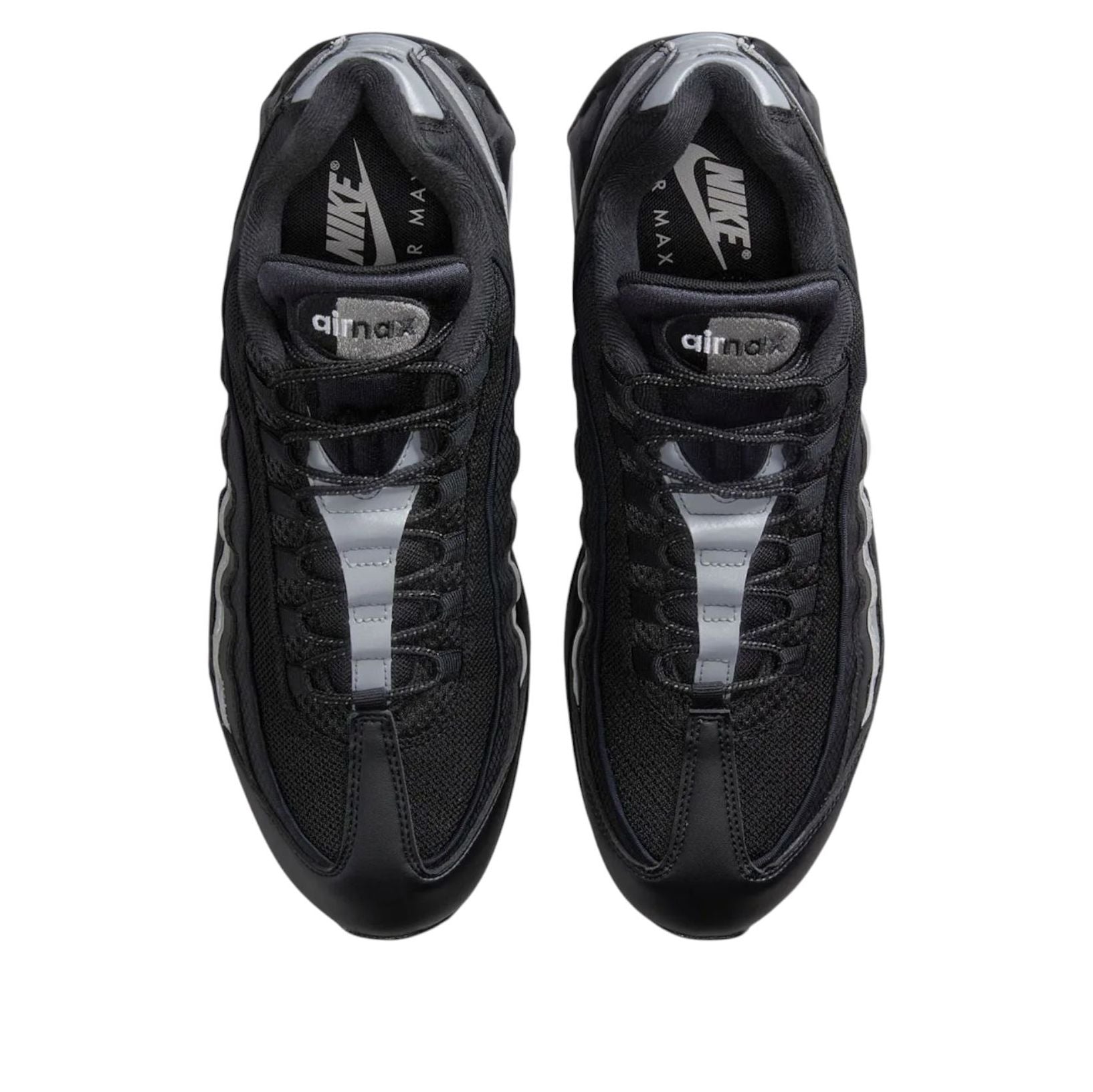 Nike Air Max 95 OG Big Bubble Black White Metallic Silver