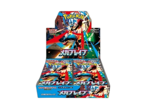 Pokémon Mega Evolution - Mega Brave Japanese Boost Box (30 Boosters)