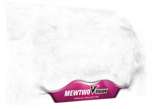 Pokémon TCG Sword & Shield Mewtwo V-UNION Special Collection Box, verpakking met paars Mewtwo-logo en witte verpakkingsdoos