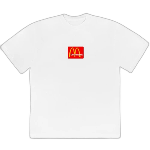 Travis Scott x McDonald's Sesame T-Shirt White