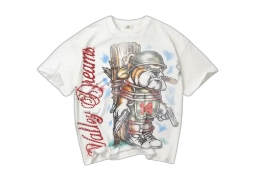 Vale Forever Bling Dog War Tee White