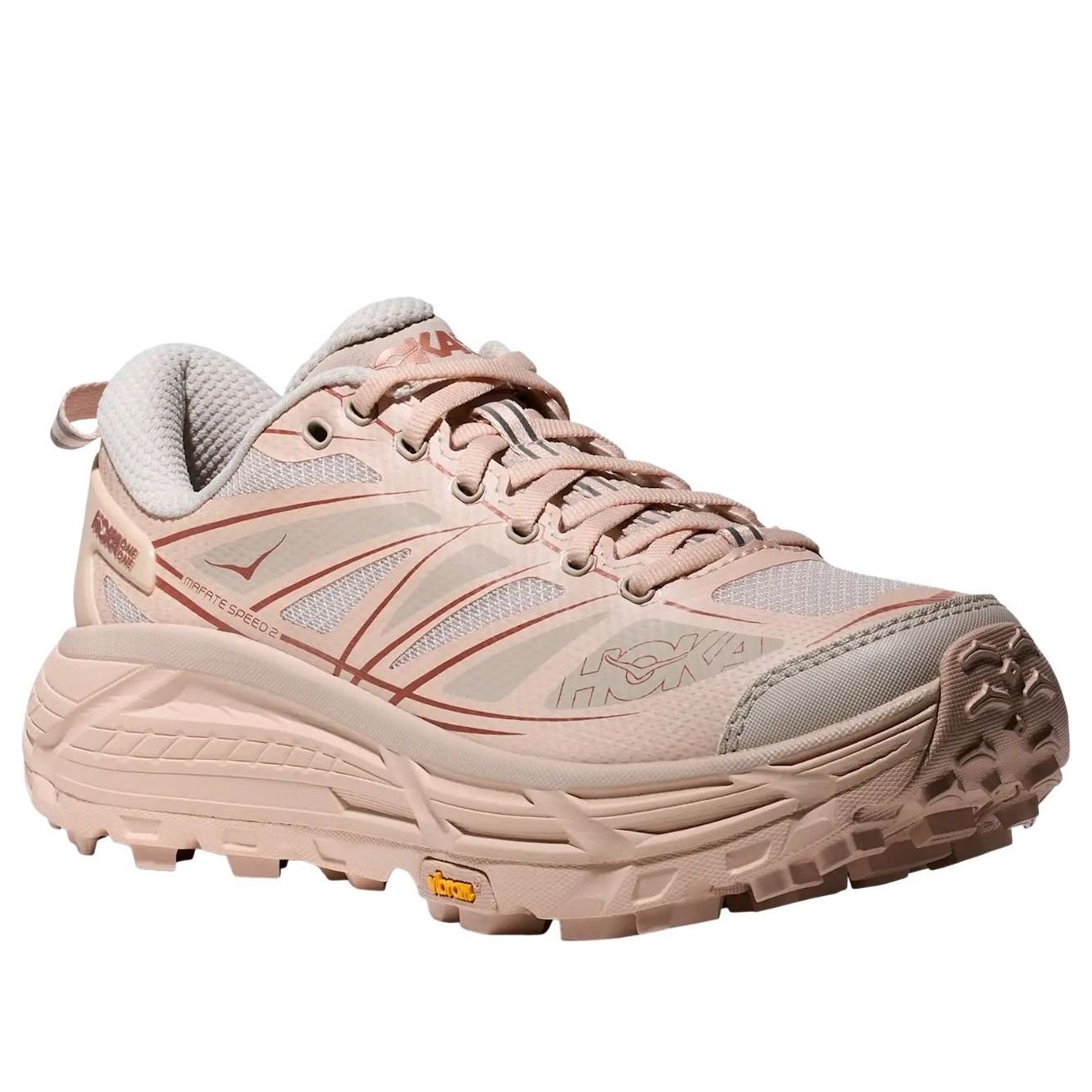 Hoka One One Mafate Speed 2 Beech Wood Stucco