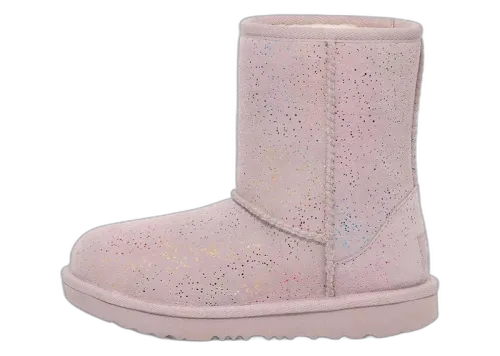 UGG Classic II Shimmer Sky Boot Pale Smoke Rainbow Metallic (Kids)