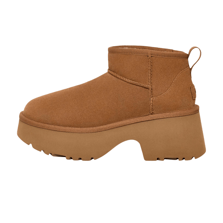 UGG Classic Ultra Mini New Heights Boot Chestnut
