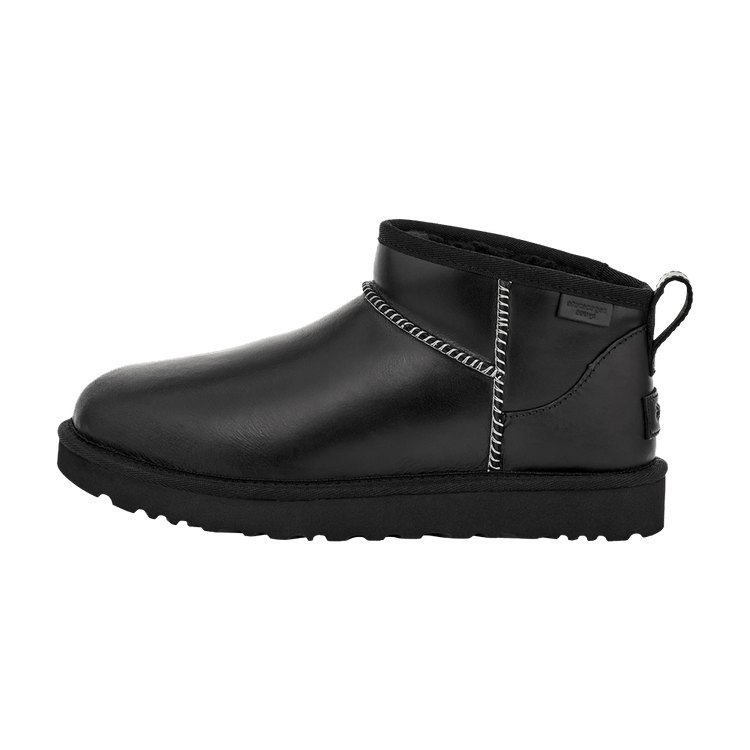 UGG Classic Ultra Mini LTHR Regen Boot Black