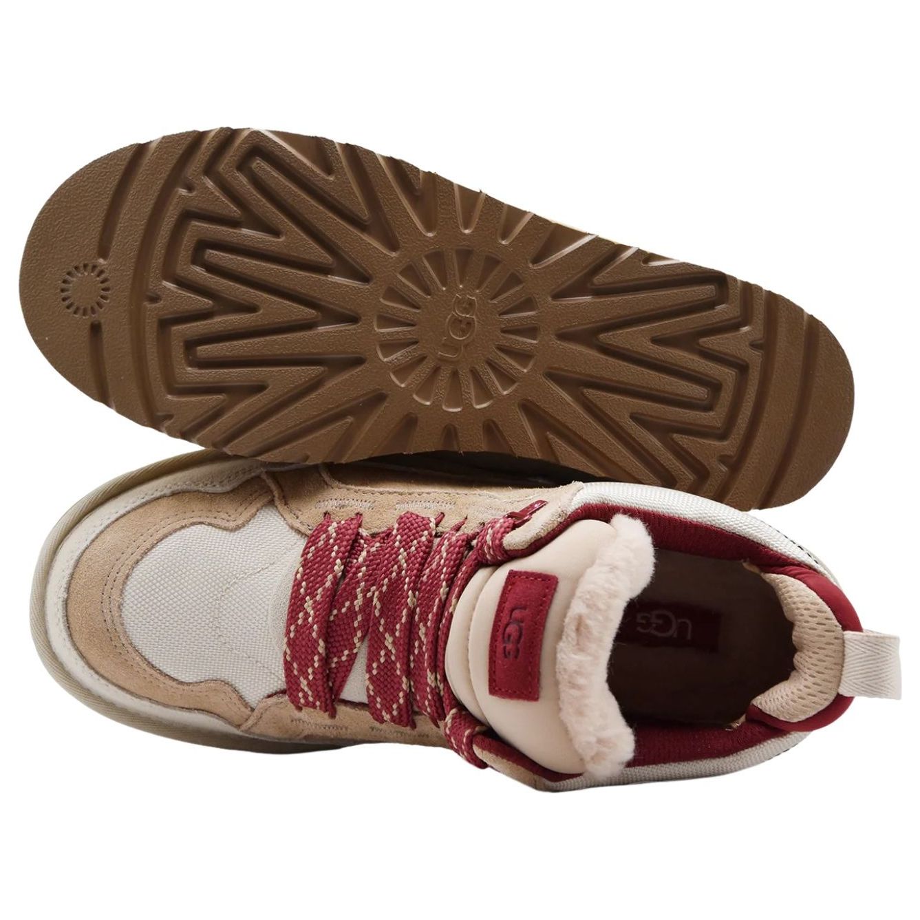 UGG Lowmel Driftwood Biking Red