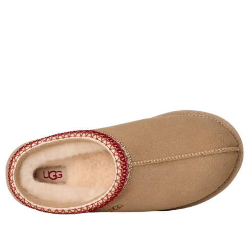 UGG Tasman II Slipper Sand Dark Cherry
