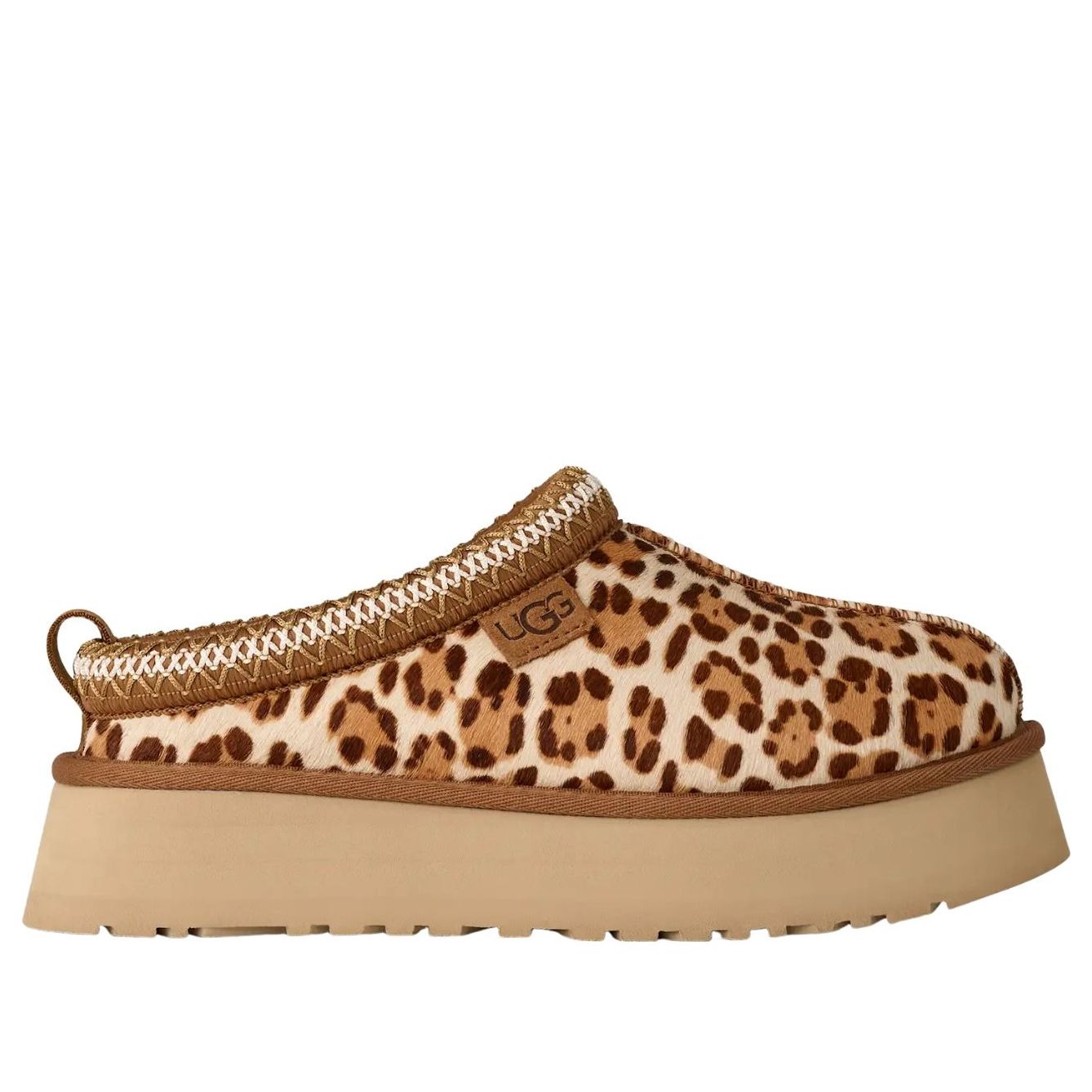UGG Tazz Plains Slipper Felicity Leopard Jasmine