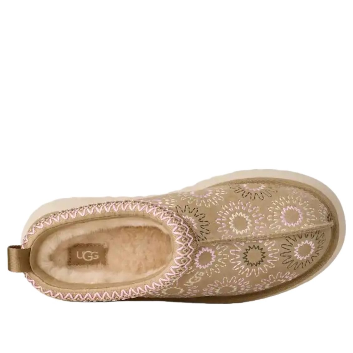 UGG Tazz Sun Stitch Slipper Mustard Seed