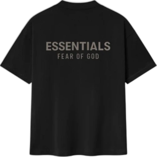 Fear of God Essentials Classic Tee Jet Black