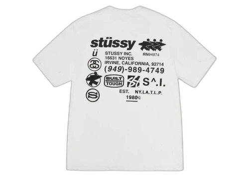 Stussy DNA Pigment Dyed Tee Natural