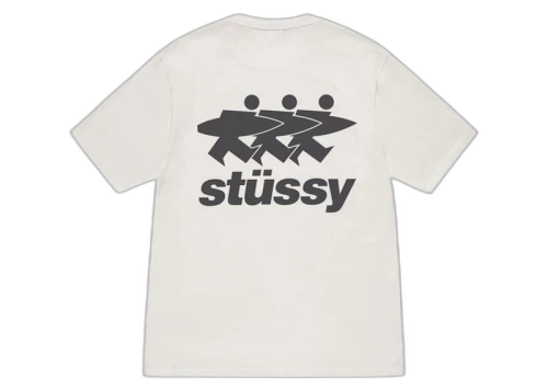 Stussy Surfwalk Pigment Dyed Tee Natural