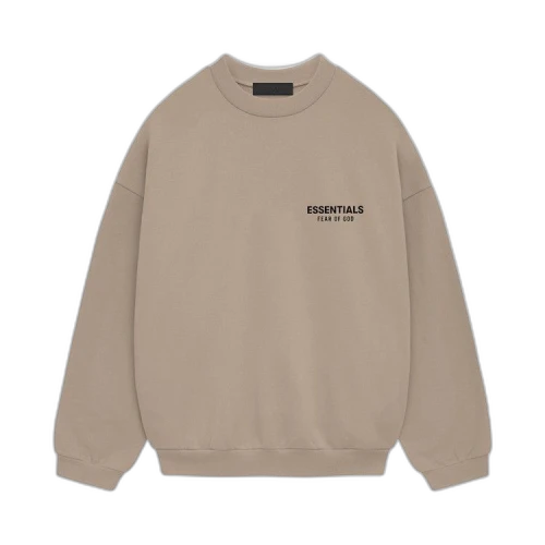 Fear of God Essentials Fleece Crewneck Desert Sand