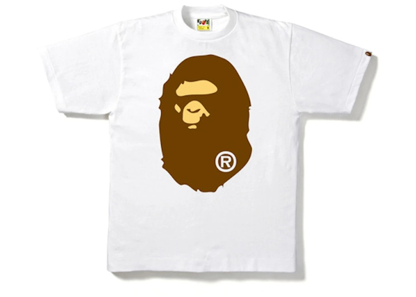 BAPE Big Ape Head Tee White