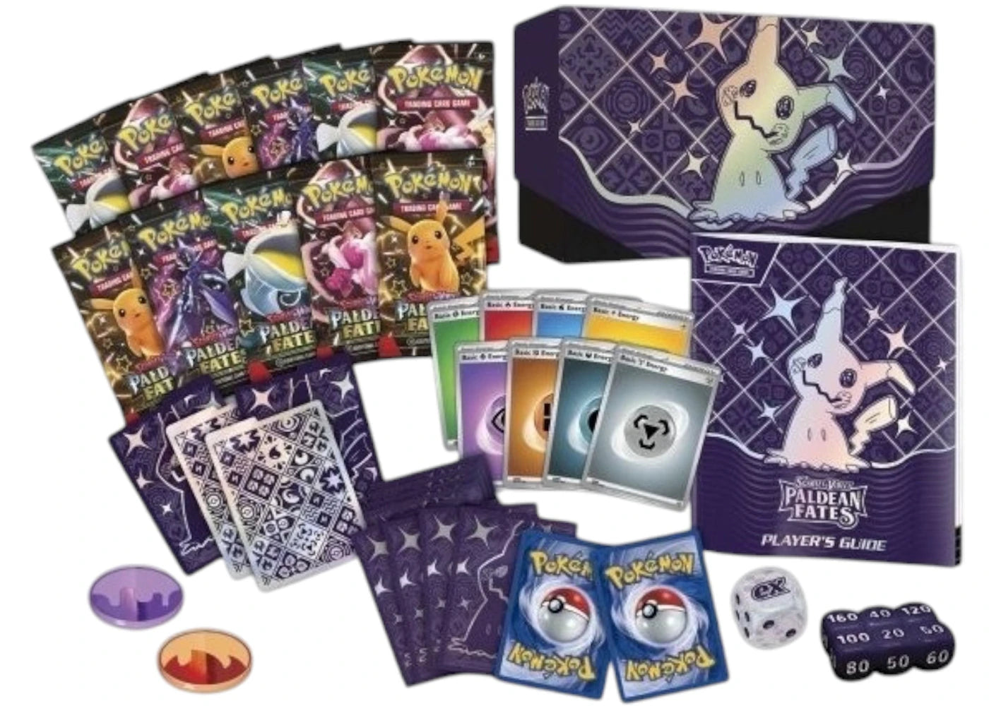 2024 Pokémon Scarlet & Violet Paldean Fates Pokemon Center Elite Trainer Box