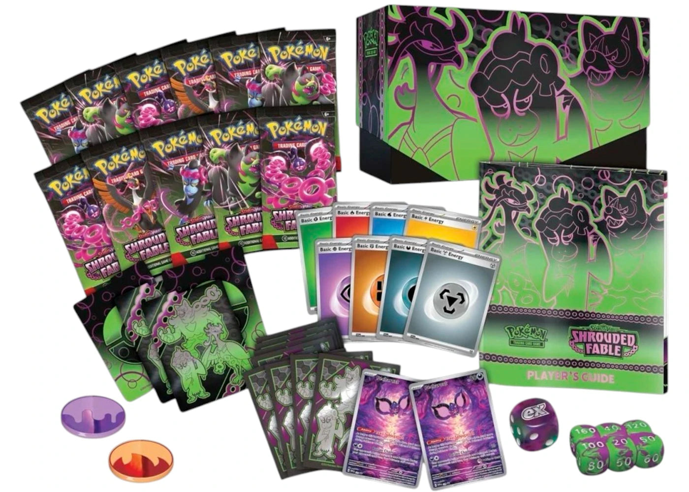 2024 Pokémon Scarlet & Violet Shrouded Fable Pokémon Center Elite Trainer Box
