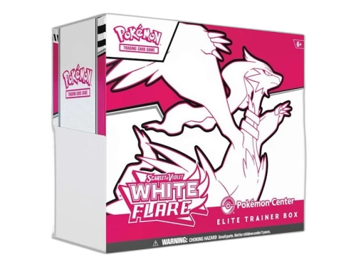 2025 Pokémon Scarlet & Violet White Flare Pokemon Center Elite Trainer Box