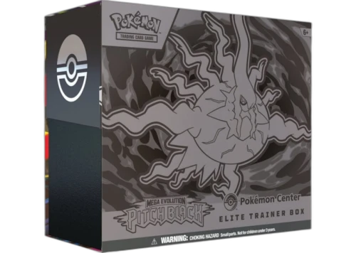 2026 Pokémon Mega Evolution Pitch Black Pokemon Center Elite Trainer Box