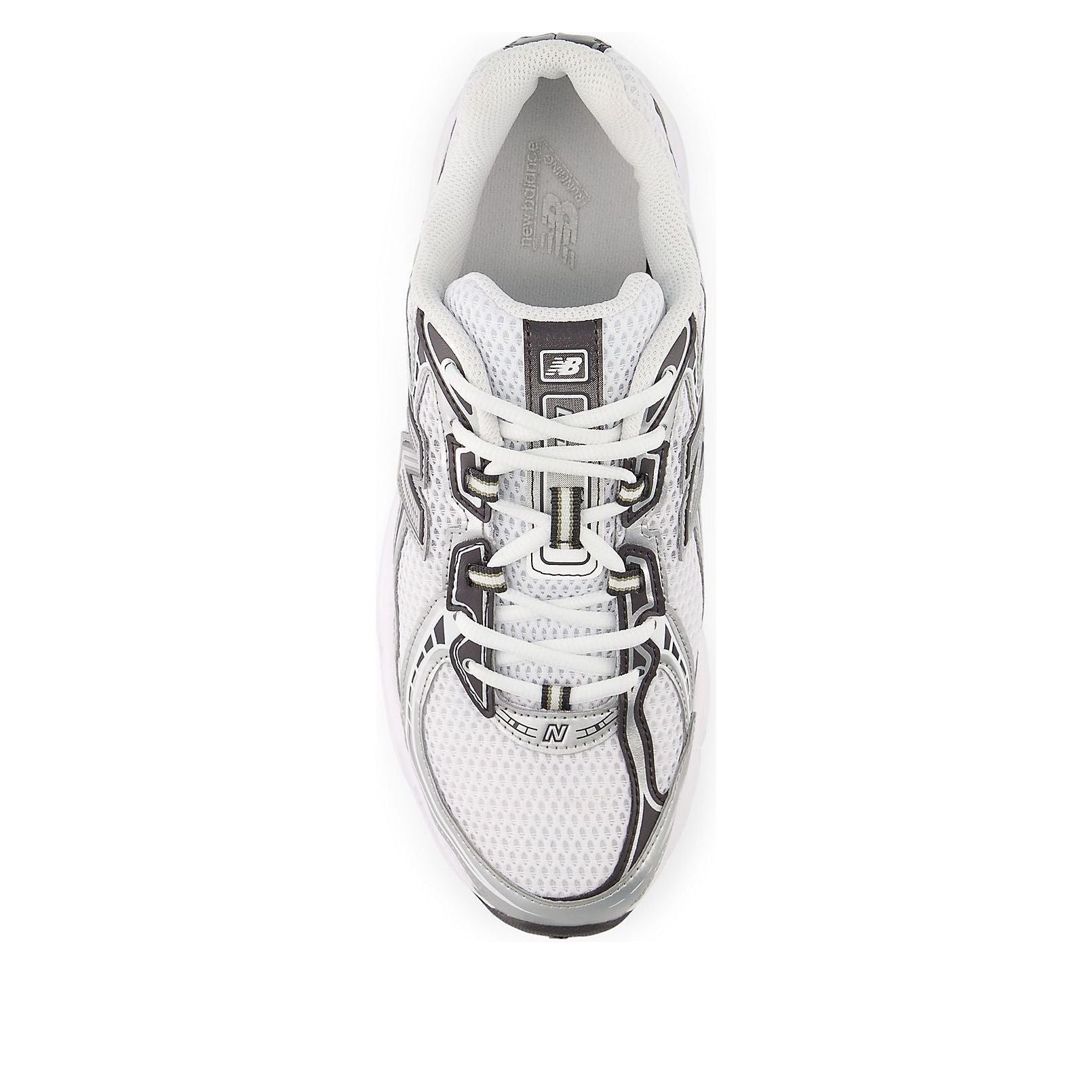 New Balance 740 White Metallic Silver Black