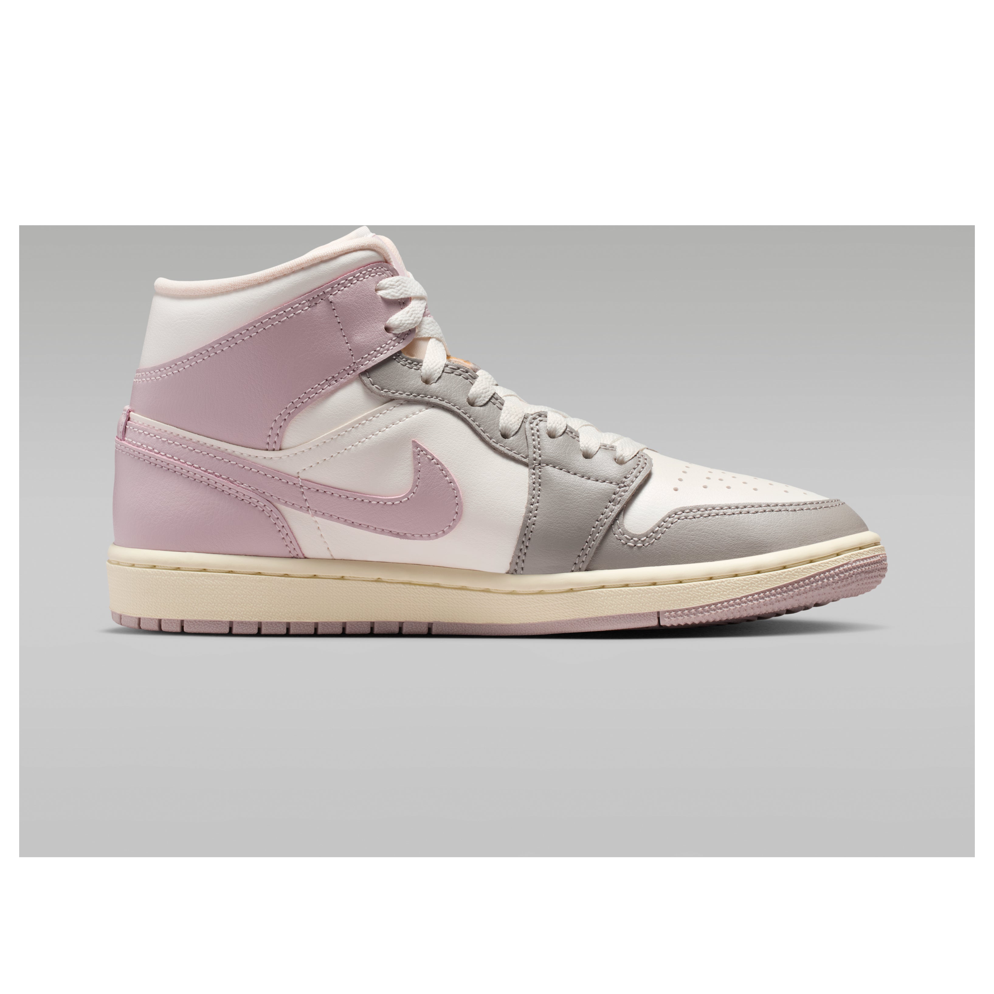 Jordan 1 Mid Enigma Stone Particle Rose