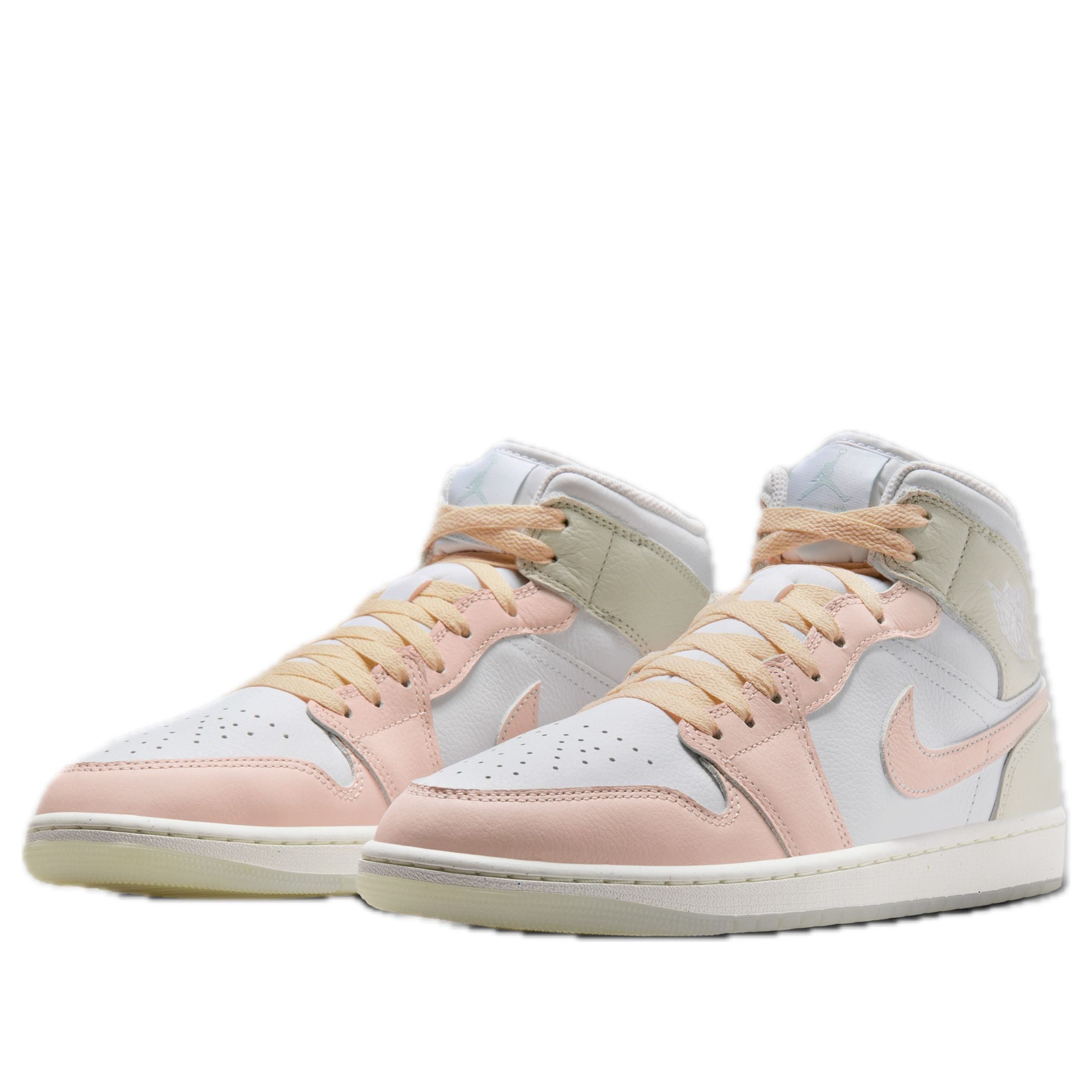 Jordan 1 Mid SE White Sea Glass Glacier Blue Guava Ice