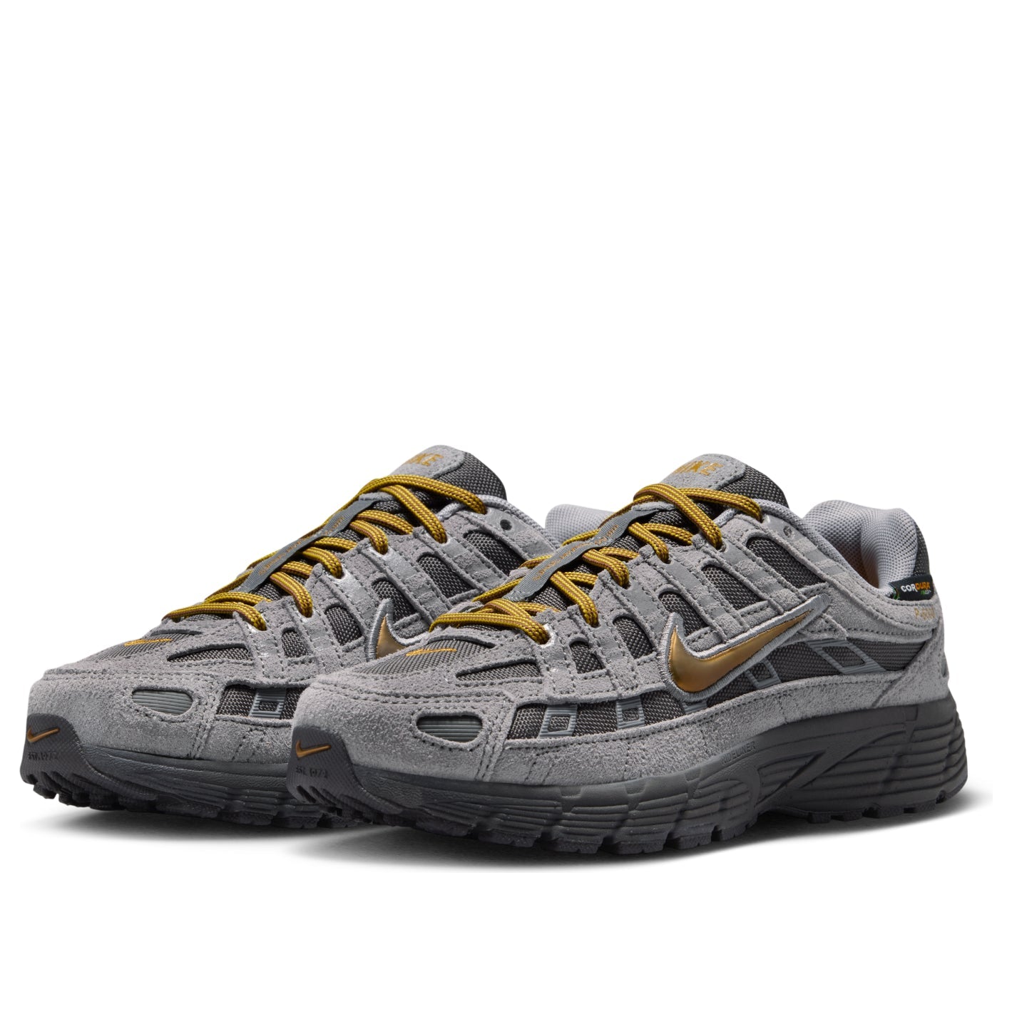 Nike P-6000 Premium Medium Ash Grey Golden Hops (GS)