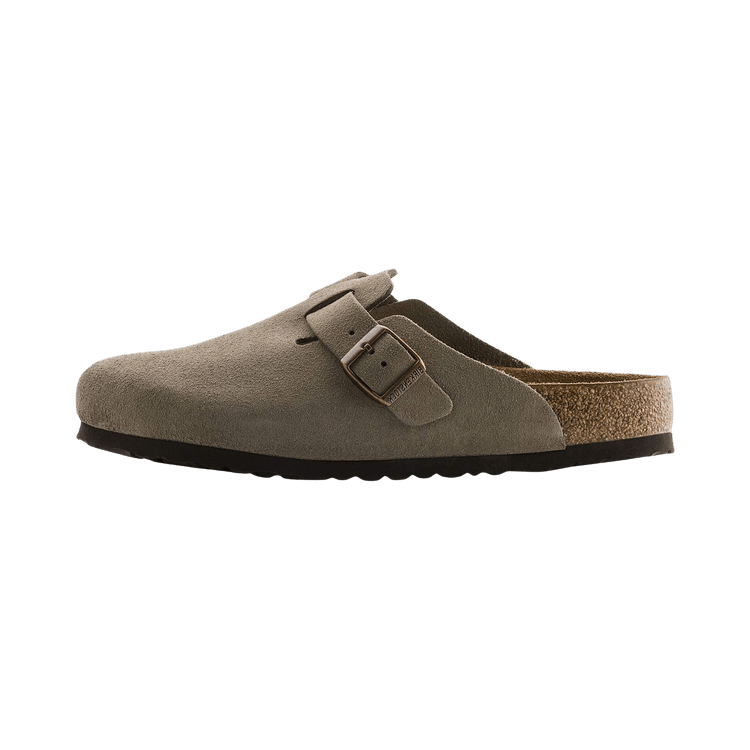 Birkenstock Boston Soft Foot Bed 'Taupe'