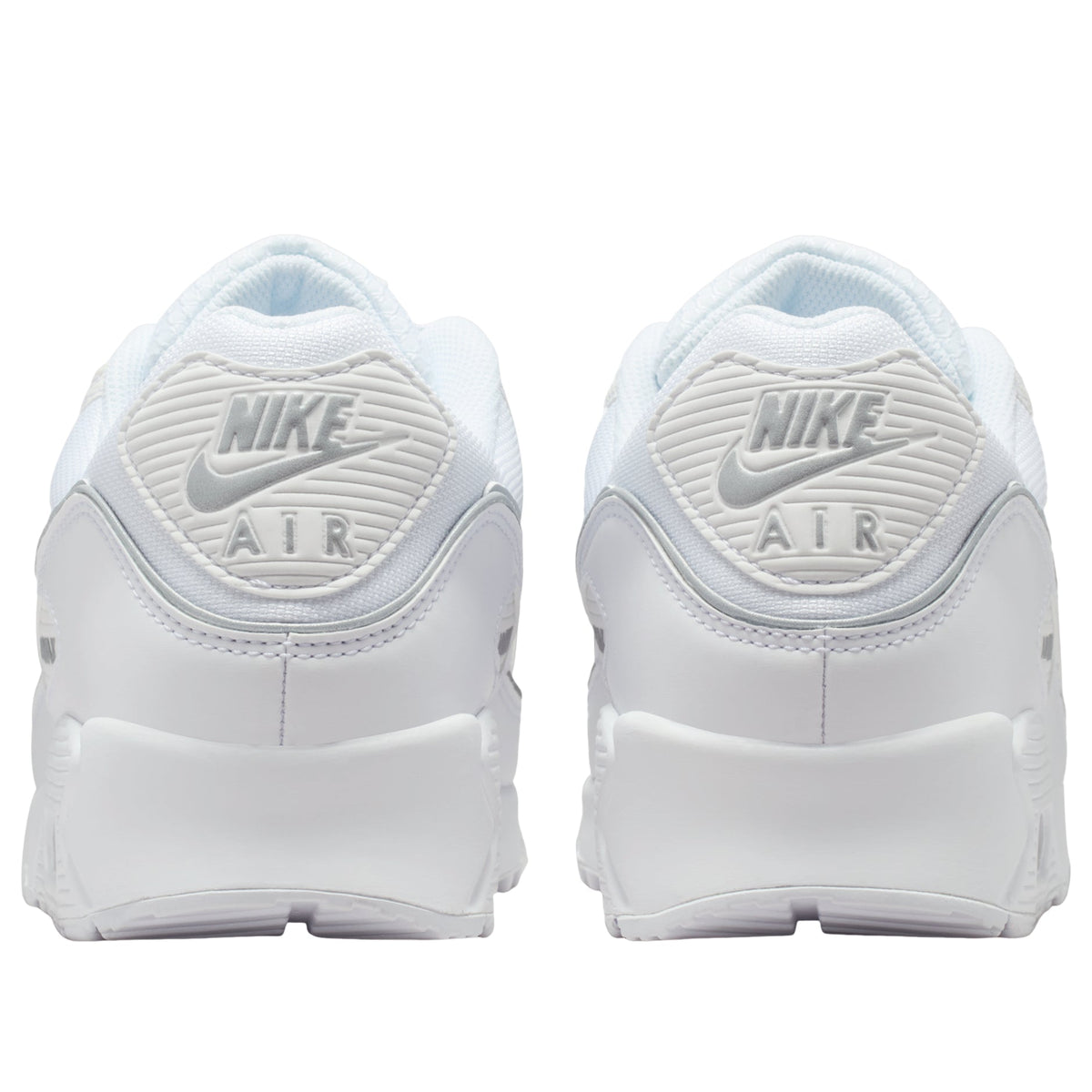 Nike Air Max 90 Premium White Metallic Silver Reflective