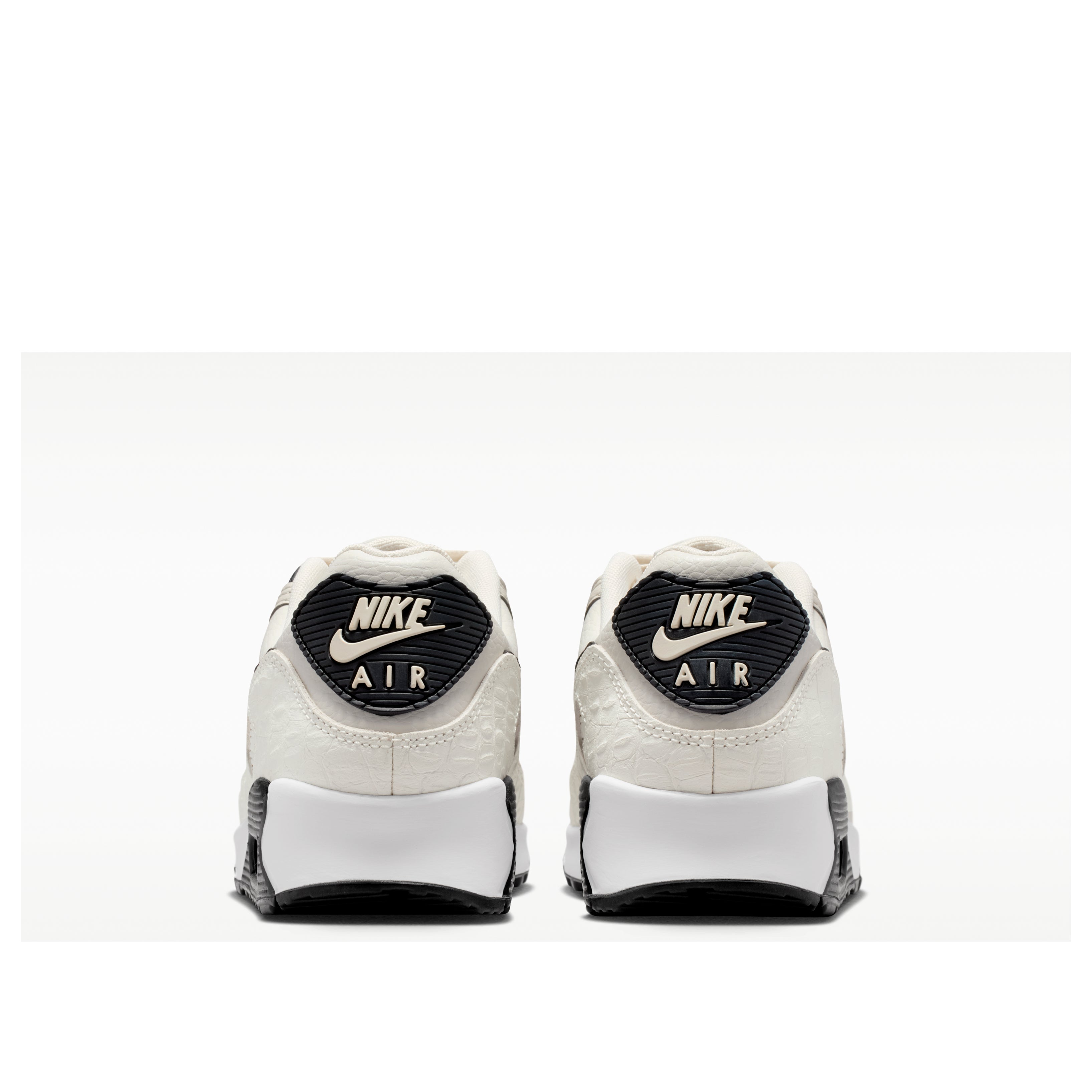 Nike Air Max 90 Sail Croc Print Phantom Black