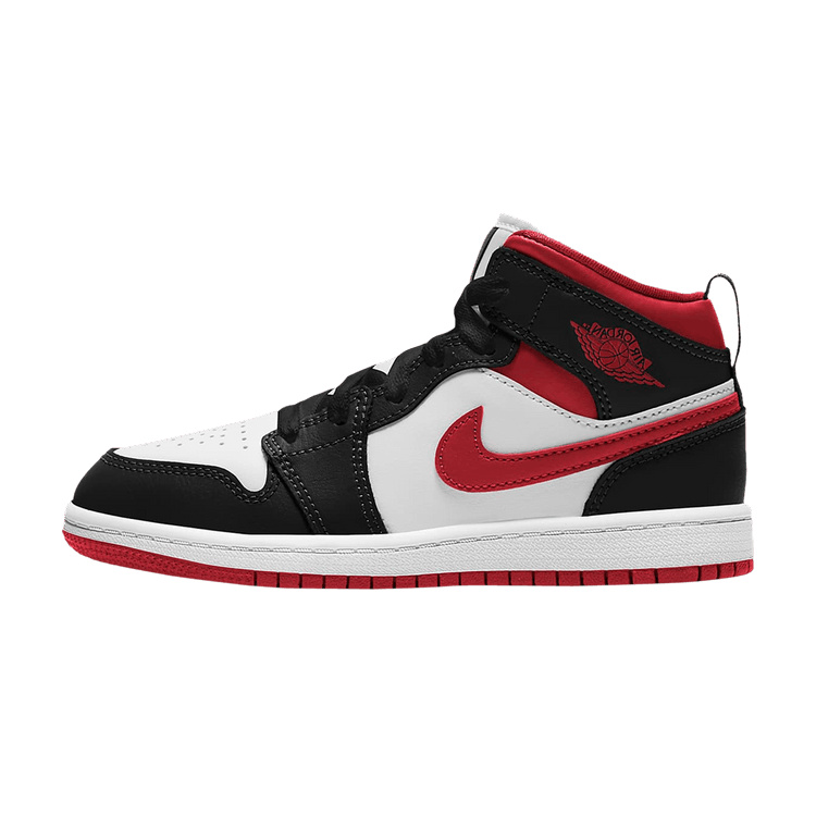 Jordan 1 Mid Gym Red Black White (PS)