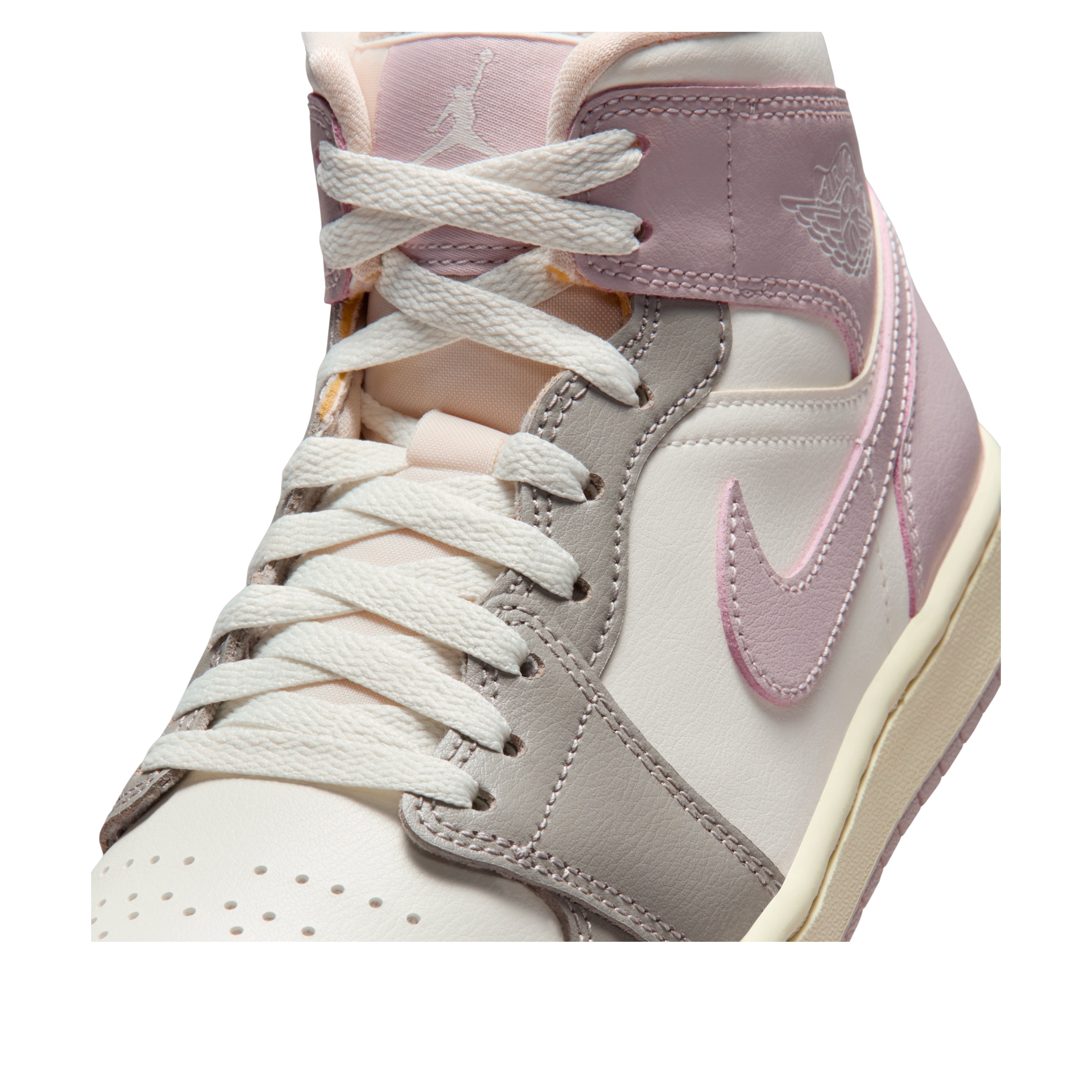 Jordan 1 Mid Enigma Stone Particle Rose