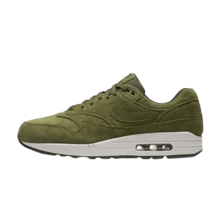 Nike Air Max 1 Olive Canvas Suede