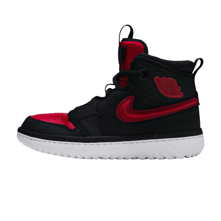 Jordan 1 High React Black Noble Red