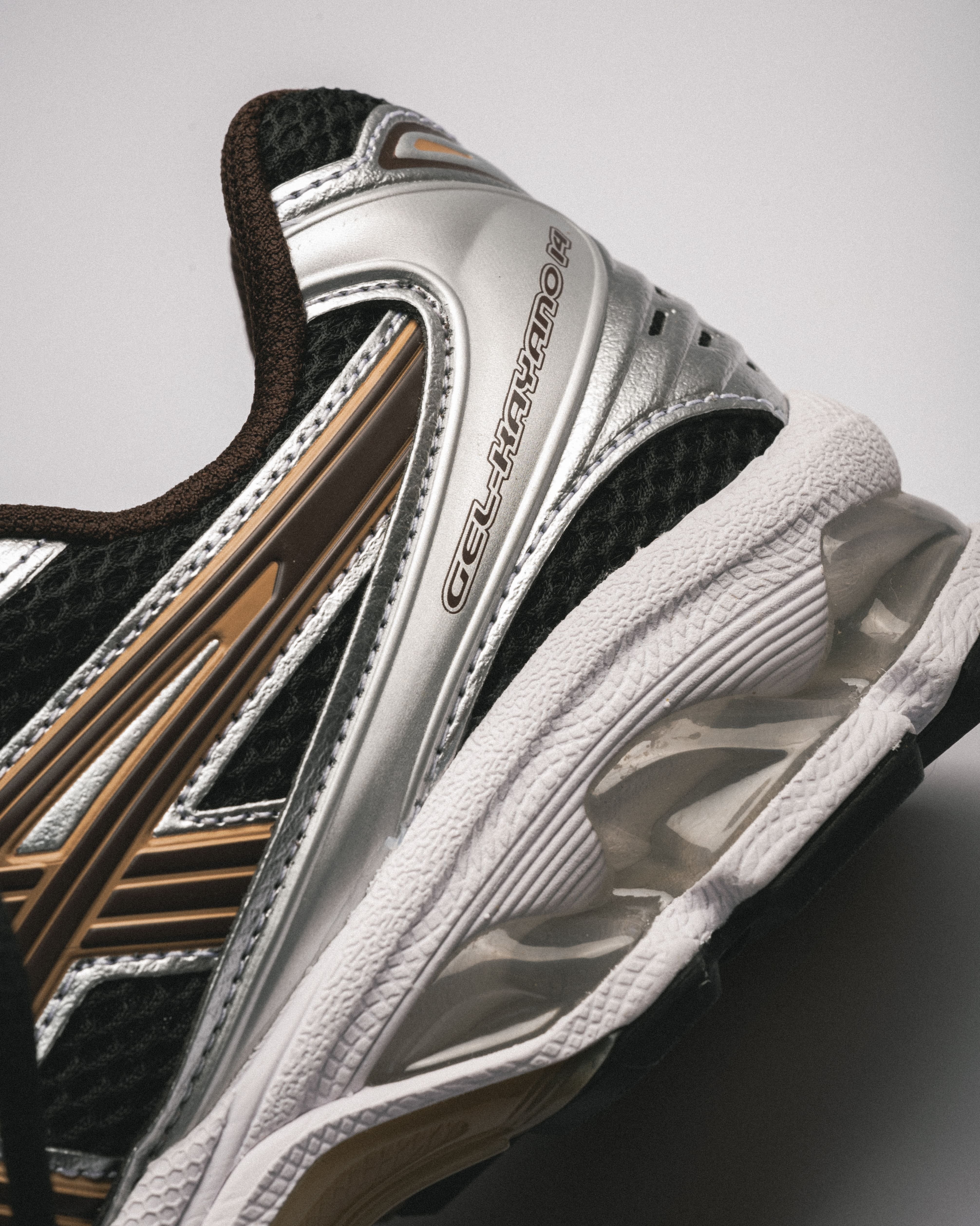 ASICS Gel-Kayano 14 Black Coffee Silver