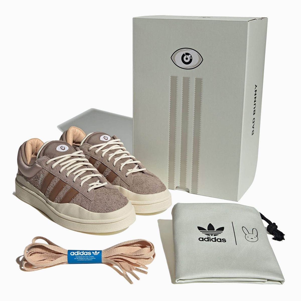 Adidas Campus Bad Bunny Brown
