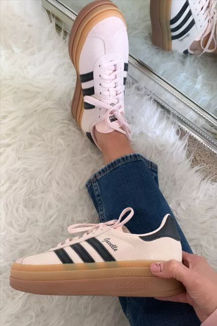 Adidas Gazelle Bold Wonder Quartz Black Gum

