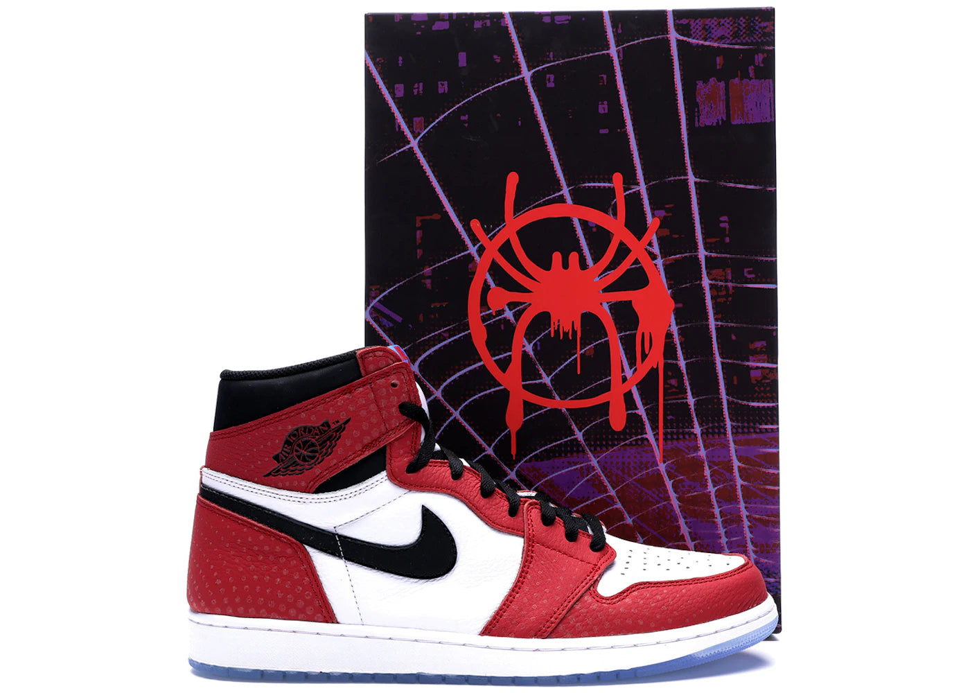 Jordan 1 Retro High Spider Man Origin Story (Special Box)