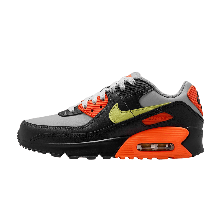 Nike Air Max 90 LTR Light Smoke Grey Hyper Crimson (GS)