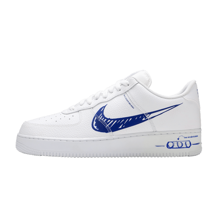 Nike Air Force 1 Low Sketch White Royal