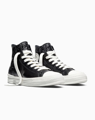 Converse Chuck Taylor All Star Throwback Hi Waxed Denim Black