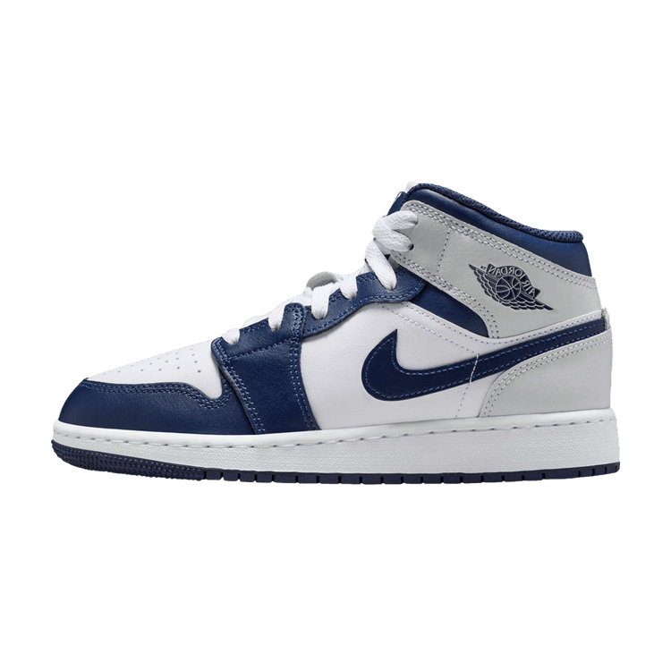 Air Jordan 1 Mid GS 'Smoke Grey Obsidian'