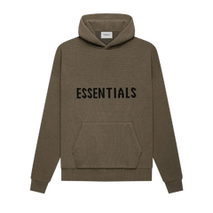 Fear of God Essentials FW21 Knit Hoodie Harvest