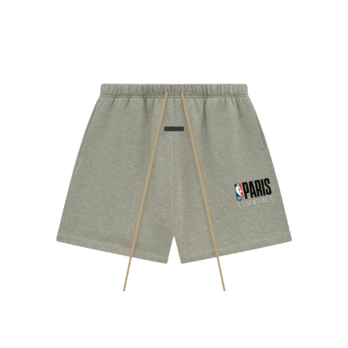 Fear of God Essentials NBA Paris Warm Heather Korte Broek
