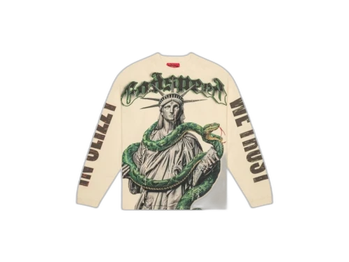 Godspeed Top 5 Slizzy L/S Boom T-shirt Bone