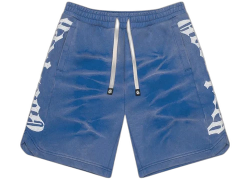 Godspeed Courtside Shorts Blue Tie Dye