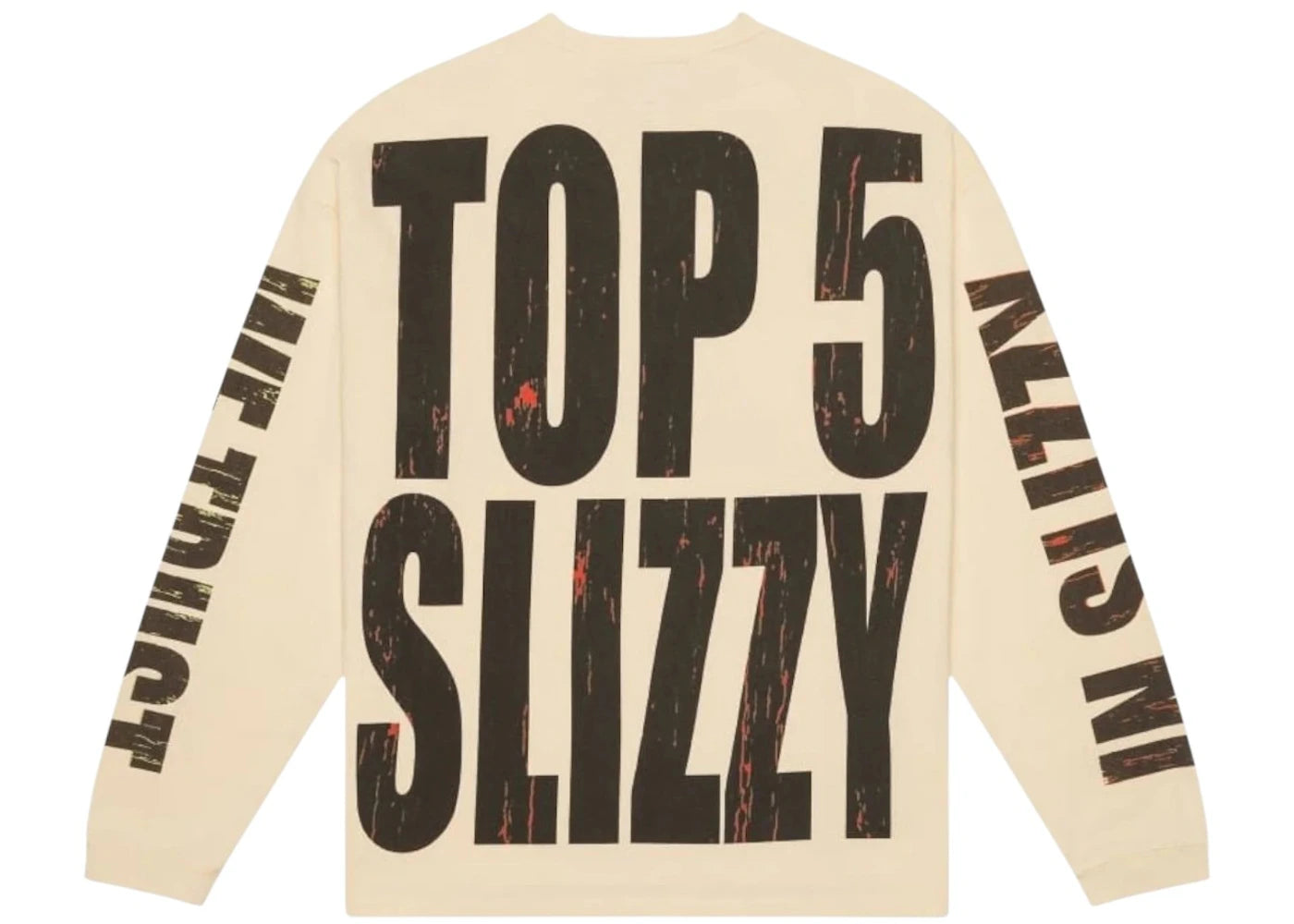 Godspeed Top 5 Slizzy L/S Boom T-shirt Bone