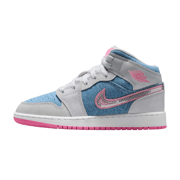 Jordan 1 Mid Denim Sequin (GS)